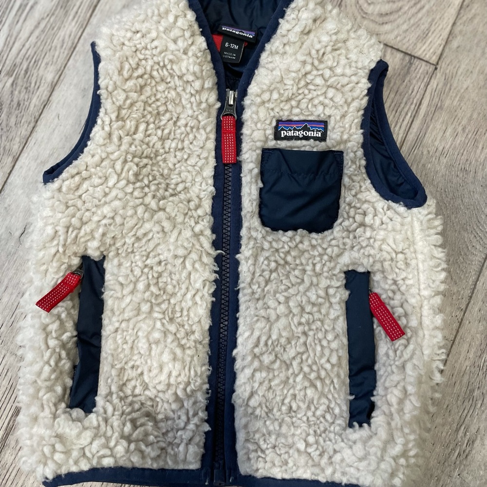 Patagonia baby retro fleece vest